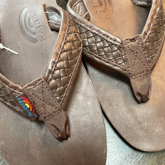 Rainbow Bentley Flip Flops - Picture 2 of 5